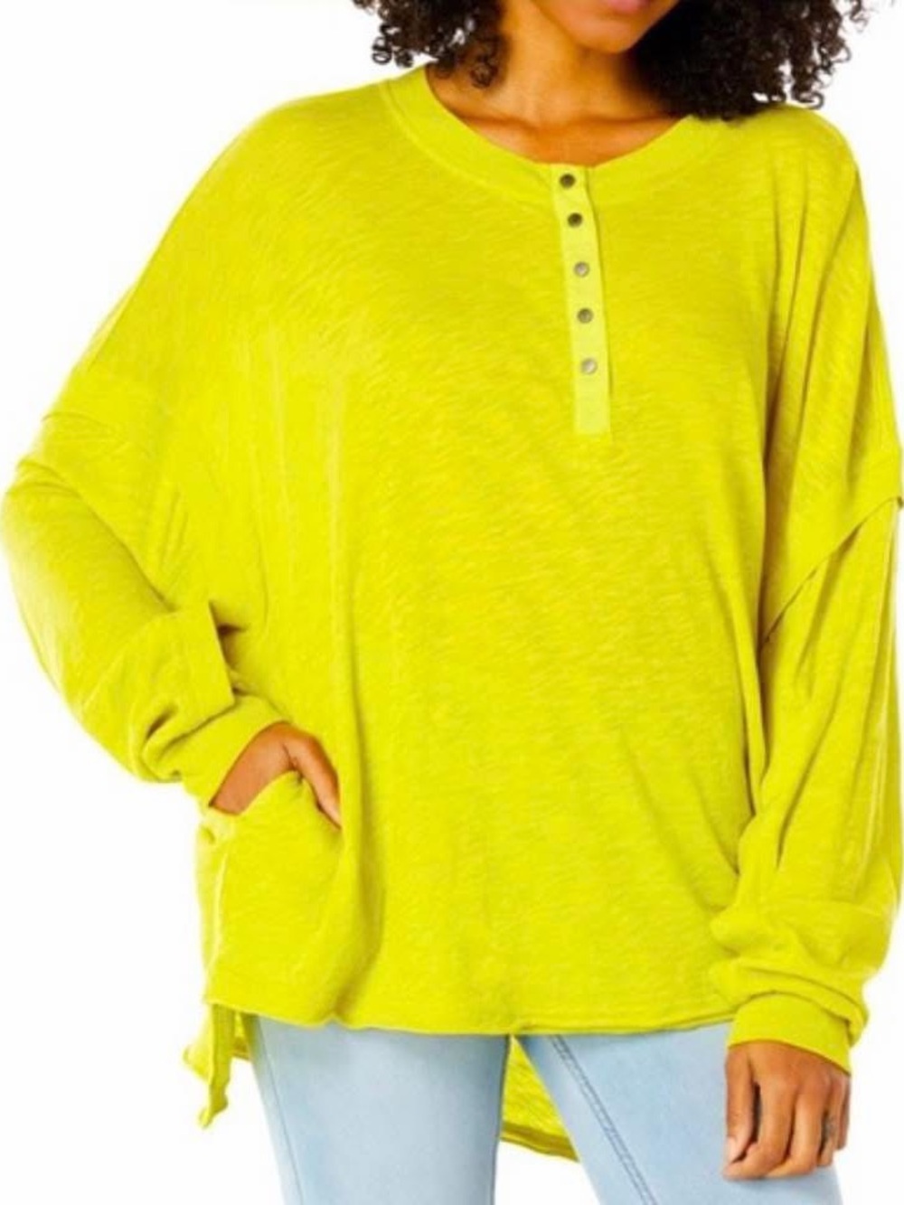 Free People Movement One Up Henley, NEW!
